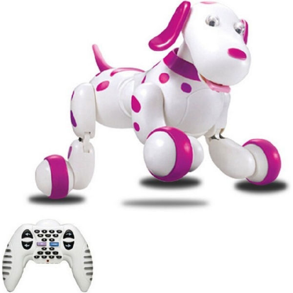 Робот-собака радіокерований Happy Cow Smart Dog (рожевий)