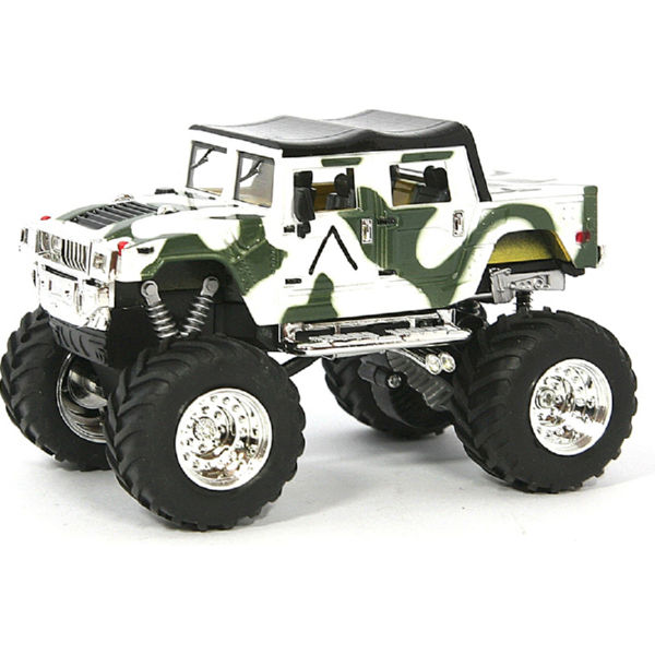 Машинка на радиоуправлении джип 1:43 Great Wall Toys Hummer (хаки белый)