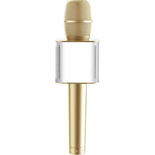 Микрофон для караоке Q9 (золотой)