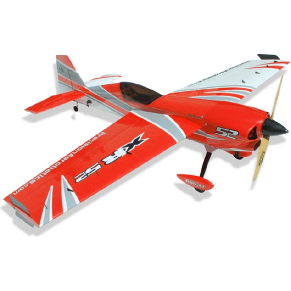 Літак р/у Precision Aerobatics XR-52 1321мм KIT (червоний)
