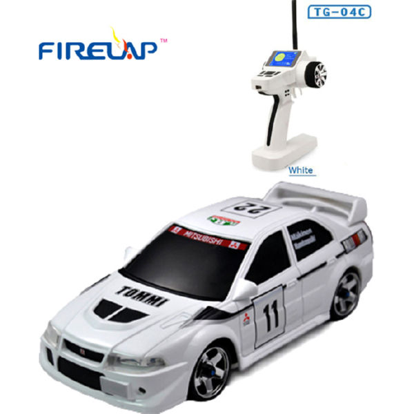Автомодель р/у 1:28 Firelap IW04M Mitsubishi EVO 4WD (белый)