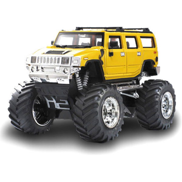 Машинка на радиоуправлении джип 1:43 Great Wall Toys Hummer (желтый)