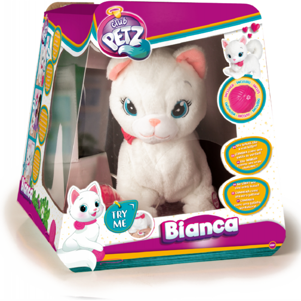 Интерактивная игрушка "Кошка Бьянка"