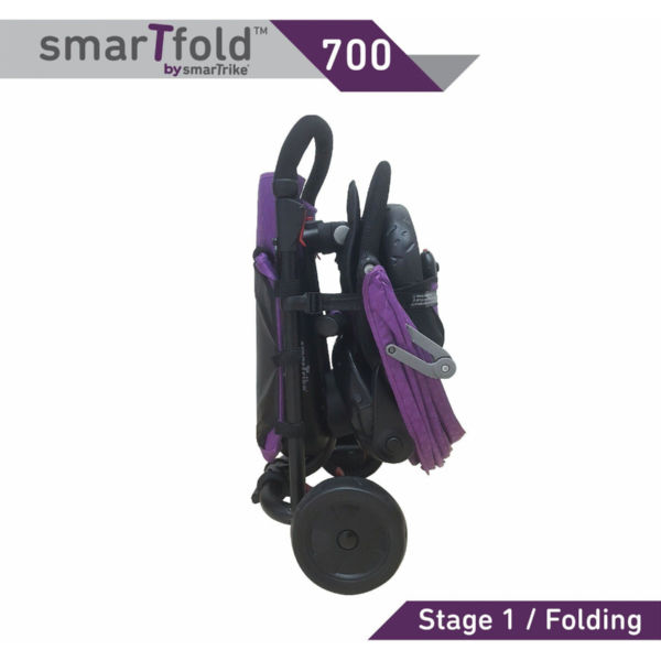 Велосипед SmarTfold 700 8 в 1, лиловый