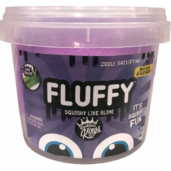 Лизун Slime Fluffy, фиолетовый, 810 г