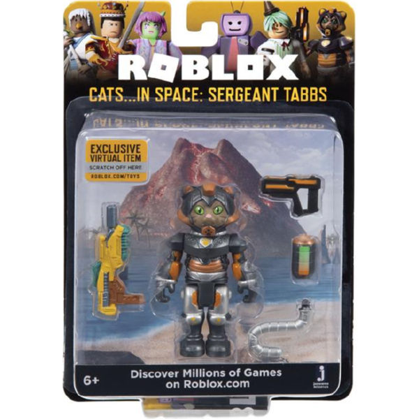 Ігрова колекційна фігурка Jazwares Roblox Core Figures Cats...IN SPACE: Sergeant Tabbs W5