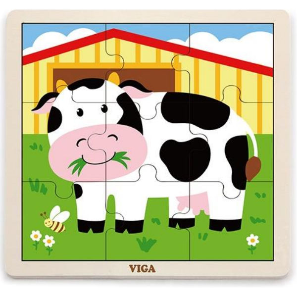 Пазл Viga Toys "Корова" (п'ятьдесят одна тисяча чотиреста тридцять вісім)