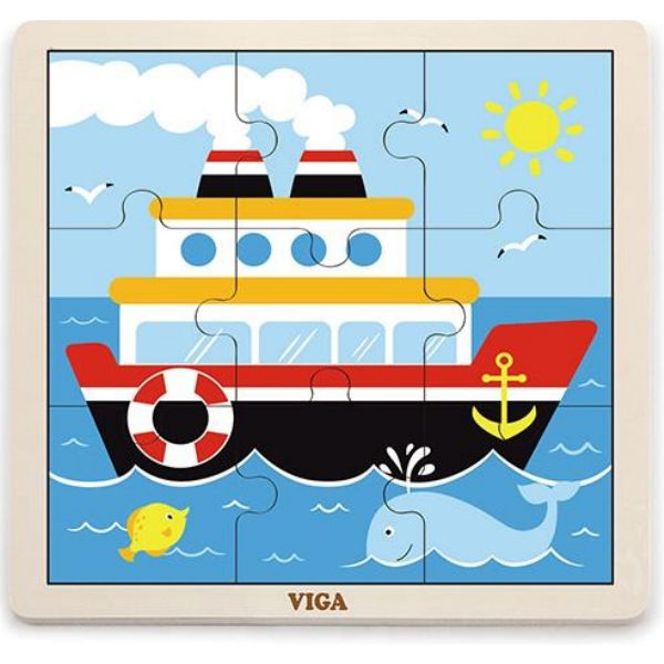 Пазл Viga Toys "Корабль" (51445)
