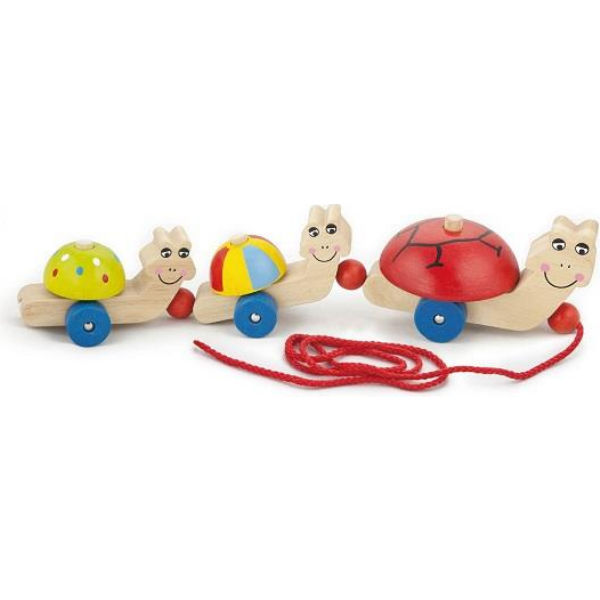 Іграшка-каталка Viga Toys "Черепашки" (59949)