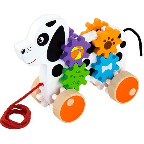Іграшка-каталка Viga Toys "Щеня" (50977)