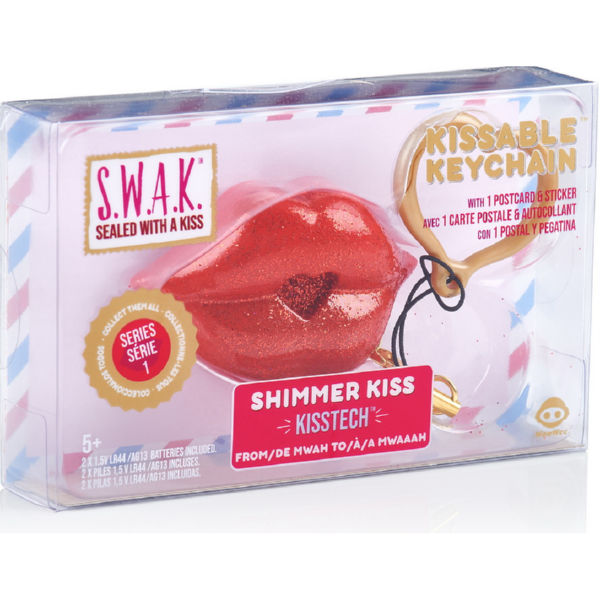 S.W.A.K. Интерактивная игрушка-брелок «Волшебный поцелуй: Голливудский поцелуй»