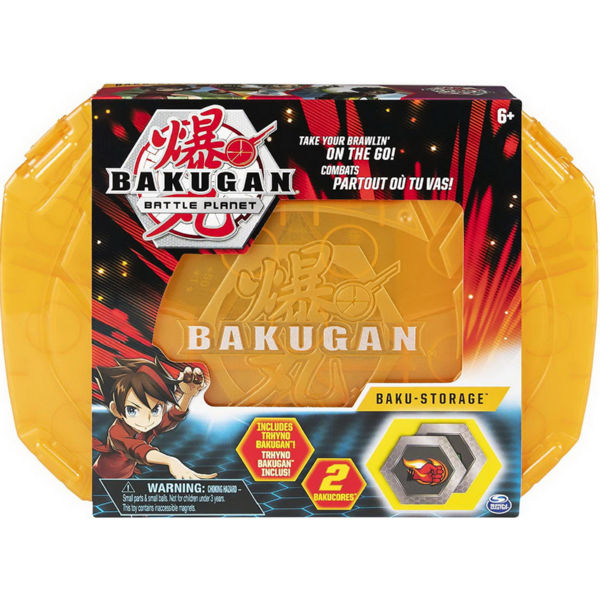 Bakugan Battle Planet: кейс для хранения бакуганов (оранжевый)