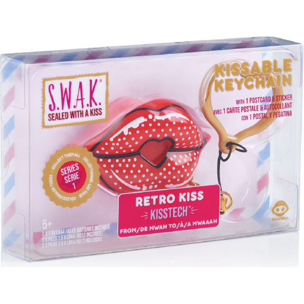 SWAK Інтерактивна іграшка-брелок «Чарівний поцілунок: Ретро»