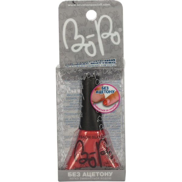BoPo: Лак для нігтів в упаковці (червоний)