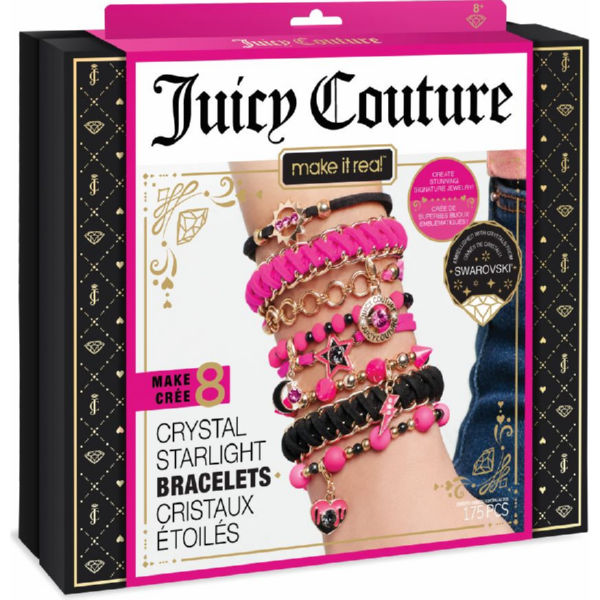 Juicy Couture: Набор для создания браслетов с кристаллами Swarovski «Неоновый блеск»
