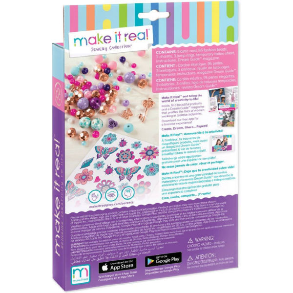 Make it Real: Набор для создания шарм-браслетов «Цветочная фантазия»