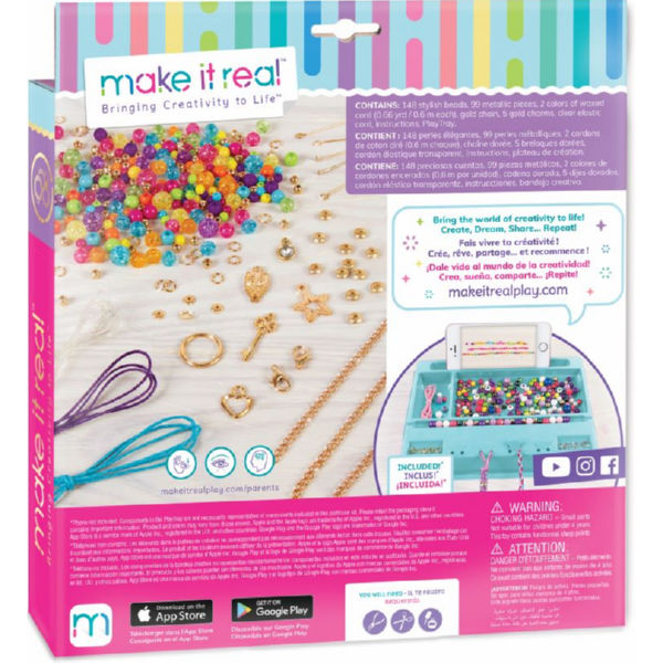 Make it Real: Набор для создания шарм-браслетов «Хрустальная радуга»