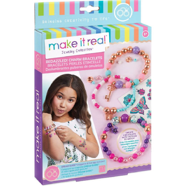 Make it Real: Набор для создания шарм-браслетов «Цветочная фантазия»