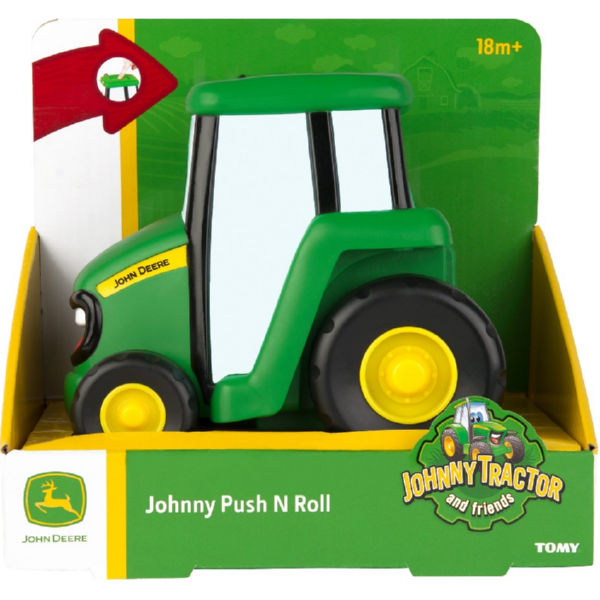 John deere: инерционная игрушка - трактор джонни john deere 42925v
