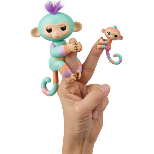 Інтерактивна гламурна мавпочка Денні з міні-мавпочкою