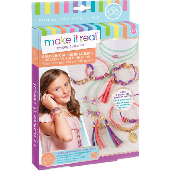 Make it Real: Набор для создания шарм-браслетов «Золотое сияние»