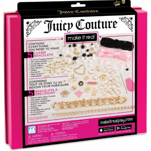 Juicy Couture: Набор для создания шарм-браслетов “Королевский шарм”