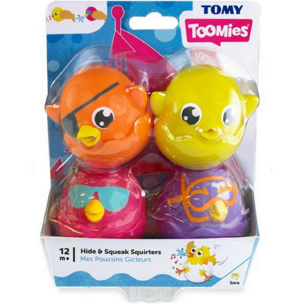 Іграшка-бризкалка для ванної "Грайливі курчата"