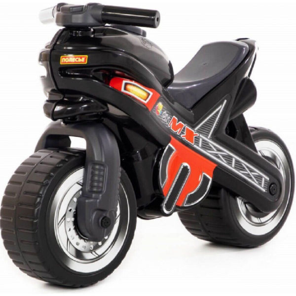 Игрушка POLESIE "Каталка-мотоцикл "МХ" (черная)" (80615)