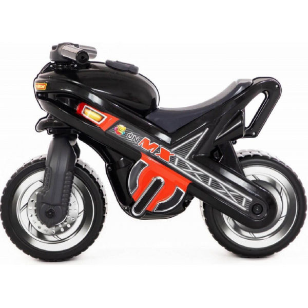 Игрушка POLESIE "Каталка-мотоцикл "МХ" (черная)" (80615)