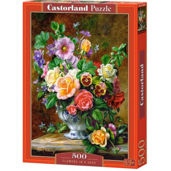 Пазлы "Букет цветов в вазе", 500 элементов B-52868