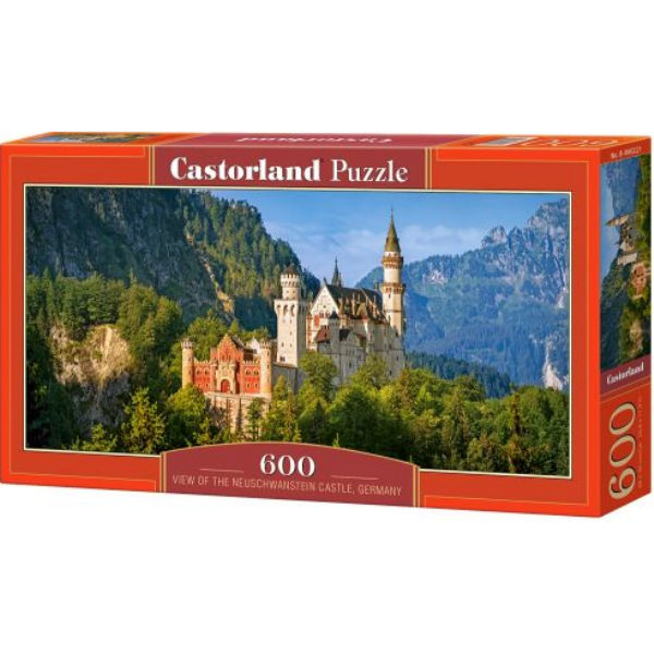Пазлы "Замок Нойшванштайн, Германия", 600 элементов B-060221