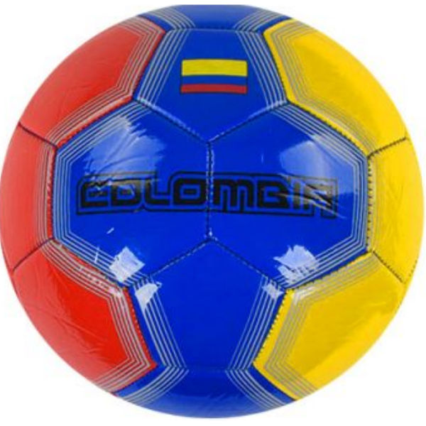 Мяч футбольный (красно-желтый) C40217