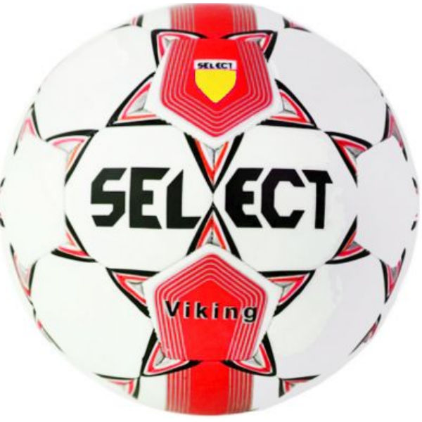 Мяч футбольный бело-красный BT-FB-0257
