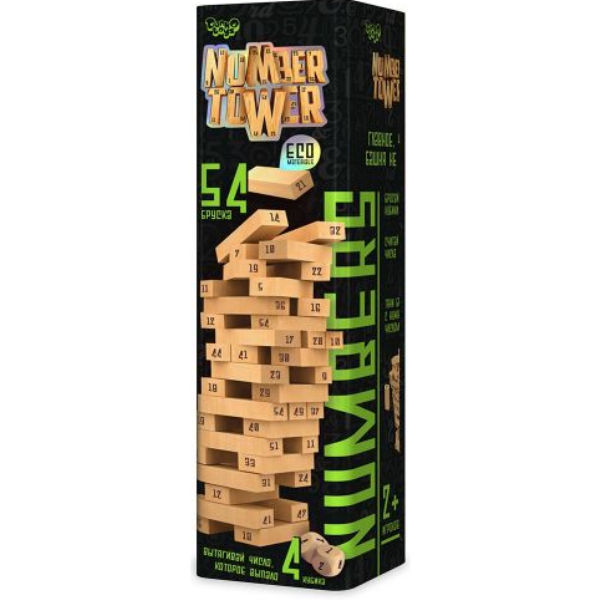 Настольная игра "Number Tower" рус NT-01