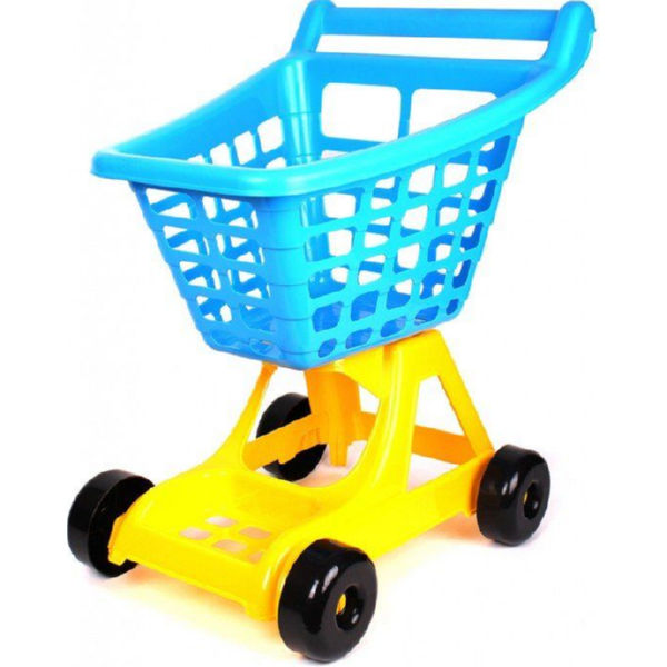 Игрушка Technok Тележка для супермаркета сине-желтый (4227-1)