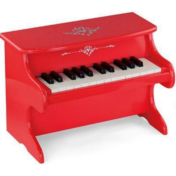 Іграшка музична Viga Toys Піаніно, червоний (50947)