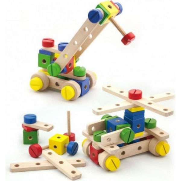 Набор строительных блоков Viga Toys 53 детали (50490)