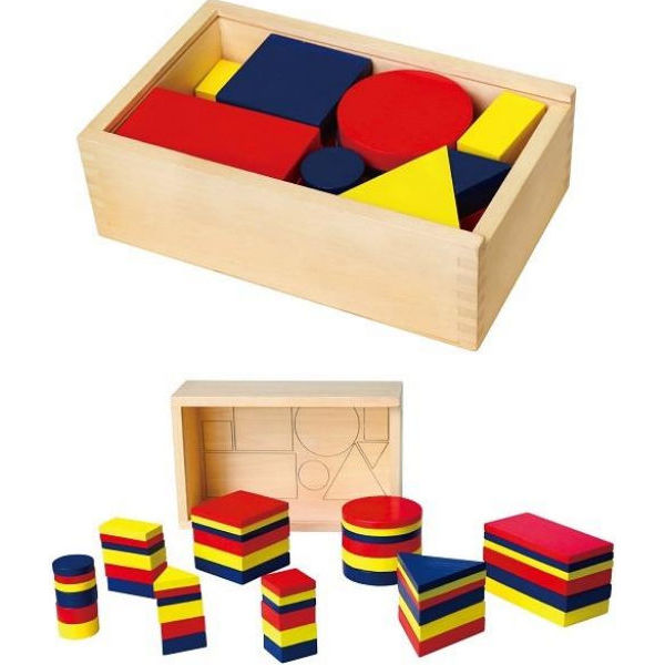 Набор для обучения Viga Toys "Логические блоки" (56164)