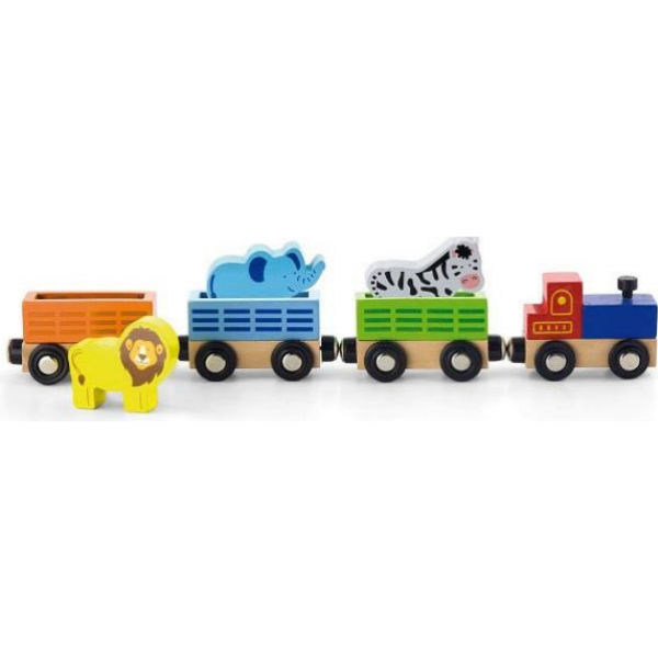 Доп. набор к ж/д Viga Toys "Поезд с животными" (50822)