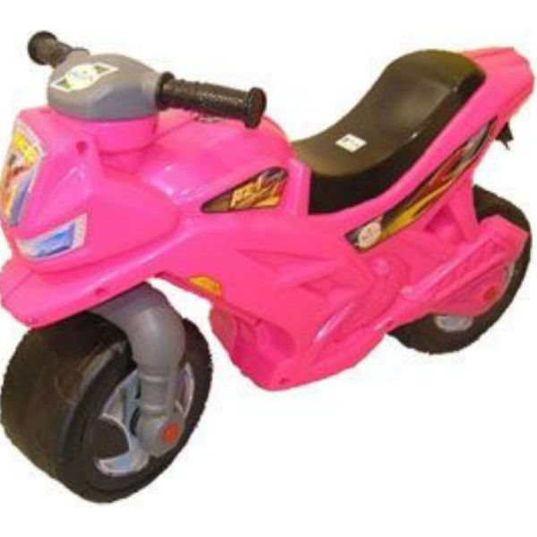Мотоцикл 2-х колісний, рожевий 501_Р