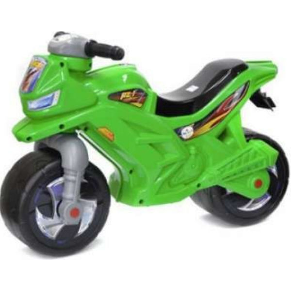 Мотоцикл 2-х колесный, зеленый 501_З