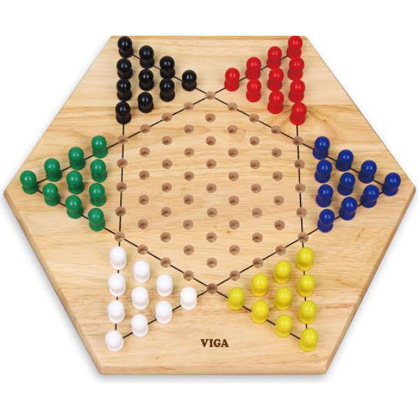 Настольная игра Viga Toys Китайские шашки (56143)