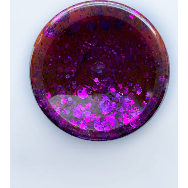 ORB Slimy Xtreme Glitterz: мега-глиттерный слайм в контейнере фиолетовый (455 г)