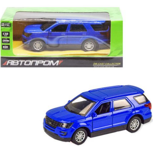 Машинки модельки ford, форд синяя 1:32 автопром 3270
