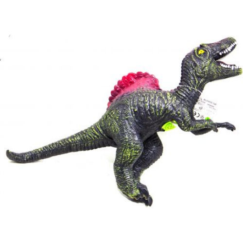 Динозавр резиновый "Спинозавр" со звуком (зеленый) SDH359-40/42