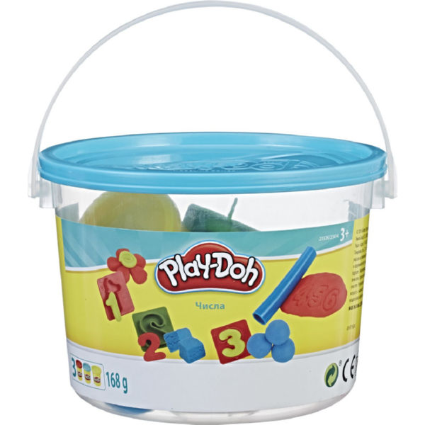 Набор пластилина Play-Doh мини ведерко Считалочка (23414_23326)
