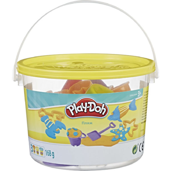 Набір пластиліну Play-Doh міні відерце Морські мешканці (23414_23242)