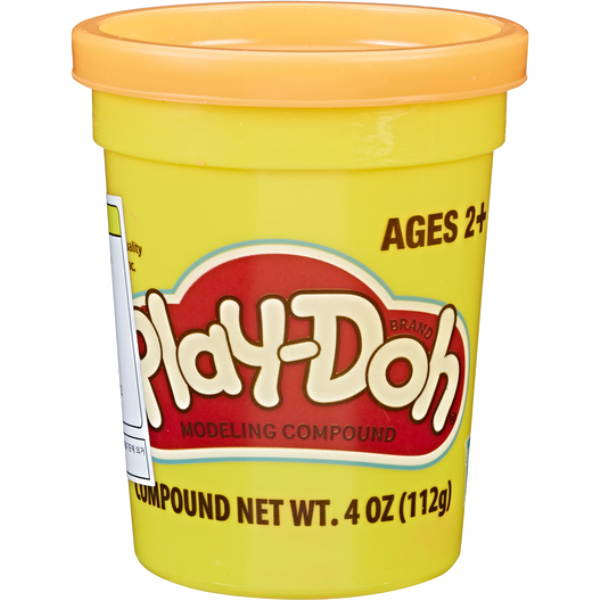 Тесто Play-Doh в баночке 112 г Оранжевый цвет (B6756-5)