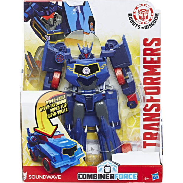 Трансформери Hasbro Transformers Robots in Disguise Гіперчендж Саундвейв (B0067_C2350)
