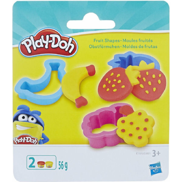 Пластилін для дитячих розваг Плей-До "Міні-набір з формочками і баночками" (E0801_E1501)